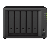 SYNOLOGY Serwer NAS DS1522+ 5x0HDD AMD Ryzen R1600 2,6Ghz 8GB 4x1GbE RJ45 3Y - 1054090 - zdjęcie 1